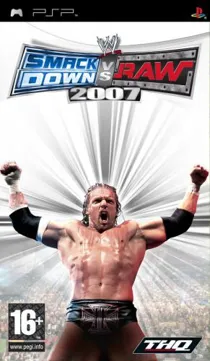 WWE SmackDown vs Raw 2007 (EU) box cover front
